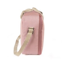 Maleta hospital bebé Walking Mum I Love Vichy Rosa