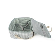 Maleta hospital bebé Walking Mum I Love Vichy Verde