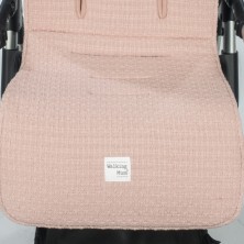 Colchoneta silla bebé Walking Mum I Love Vichy Rosa