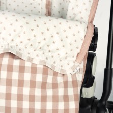 Saco Silla Bebé Entretiempo Walking Mum Remy Rosa