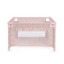 Cama de Viaje Juguete Pasito a Pasito Lili Flor Rosa