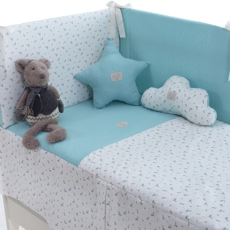 Colcha y Protector Cuna Uzturre T/60 Regina