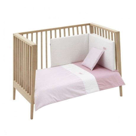 Juego 2 piezas Funda Nórdica Vichy Rosa Cambrass