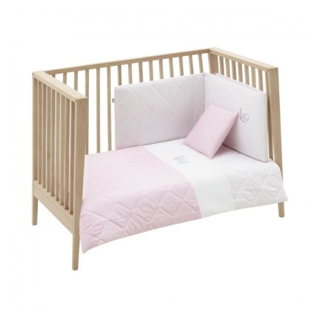 Juego 2 piezas Funda Nórdica Essentia Rosa Cambrass