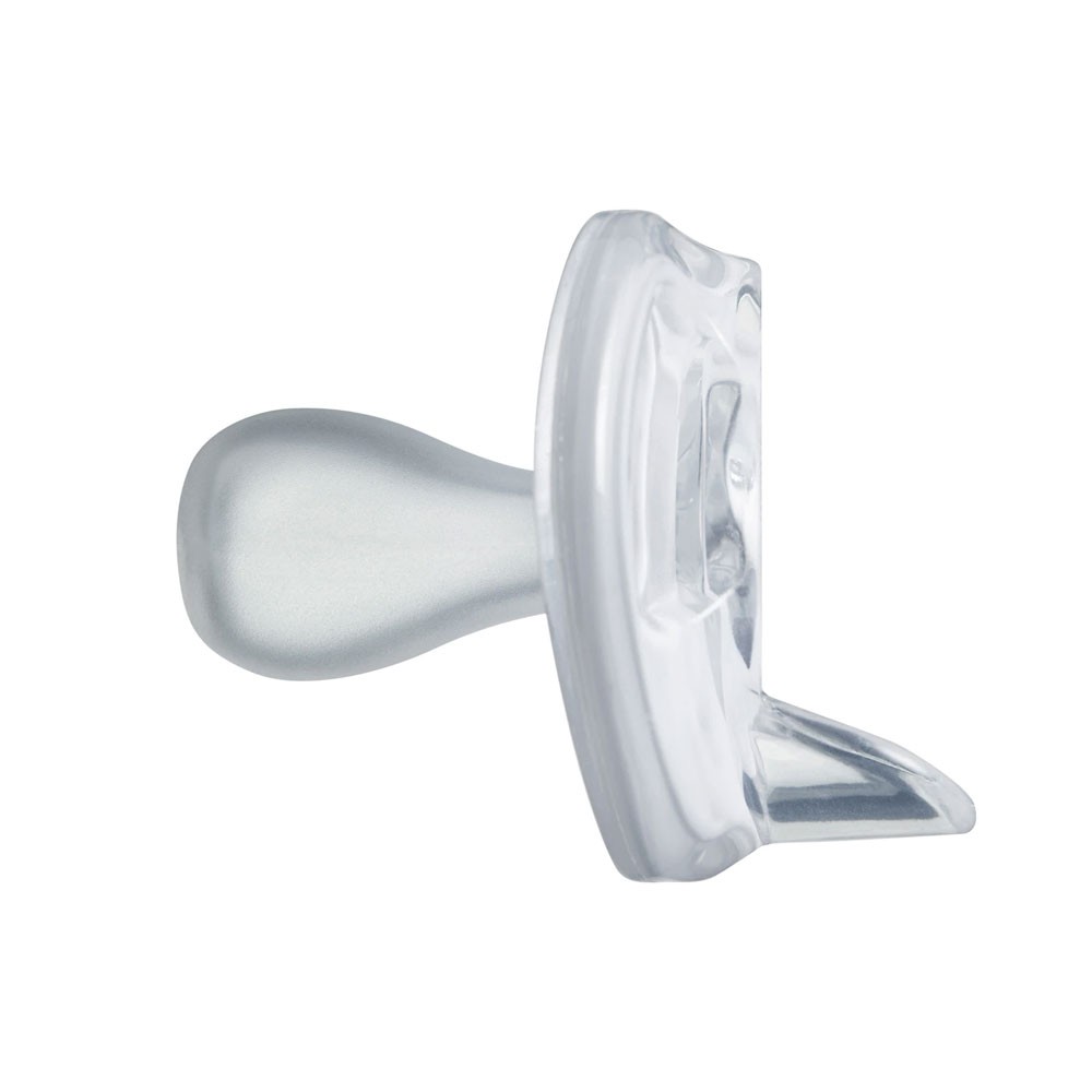 Tommee Tippee Chupete de silicona ultraligero, diseño simétrico de una  pieza, sin BPA, de 0 a 6 meses, paquete de 4 chupetes