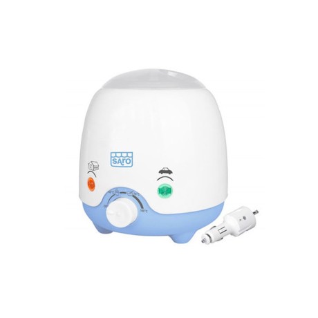 Calienta Biberones para Bebé Casa y Coche Boca Ancha