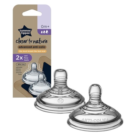 Tetina para Biberón Anti-colic Rápido Tommee Tippee