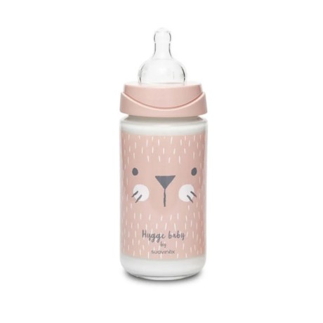 Biberón de Cristal 240ml Hygge Rabbit Suavinex