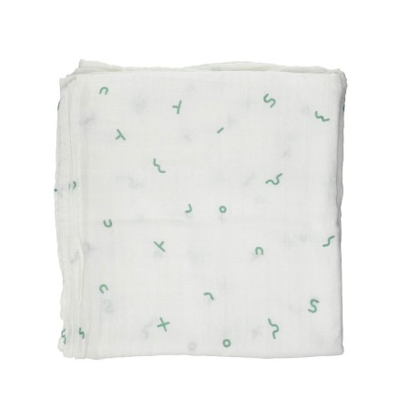 Muselina Bambú Symbols Bimbi Pirulos 120x120