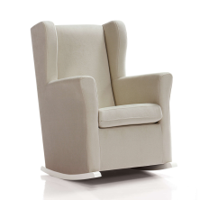 Sillón de Lactancia Alondra Sogno Tapizado en Tela