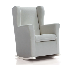 Sillón de Lactancia Alondra Sogno Tapizado en Tela