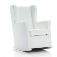 Sillón de Lactancia Alondra Sogno Tapizado en Tela