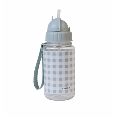 Botella con Pajita y Colgador Saro