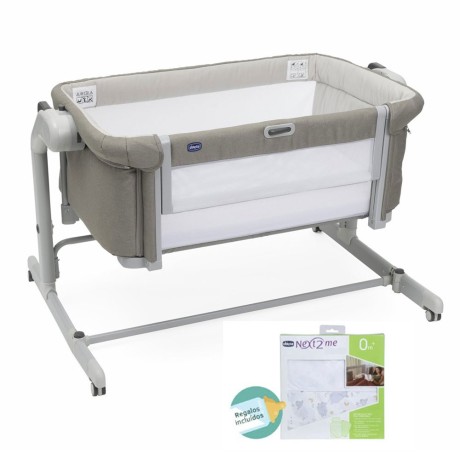 Cuna de Colecho Next2Me Magic Evo Chicco con Set Textil