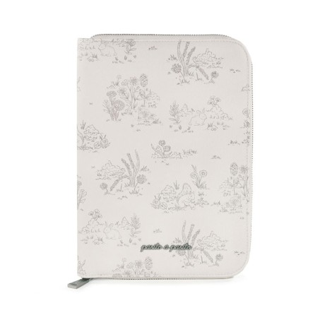 Portadocumentos Bebé Toile de Jouy Cream Pasito a Pasito