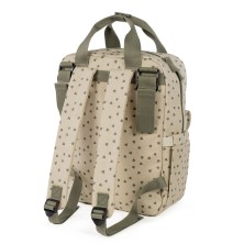 Mochila Poppy Corazones Musgo Walking Mum