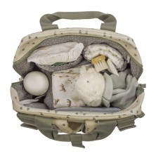 Mochila Poppy Corazones Musgo Walking Mum