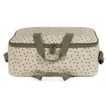 Maleta Poppy Corazones Musgo Walking Mum