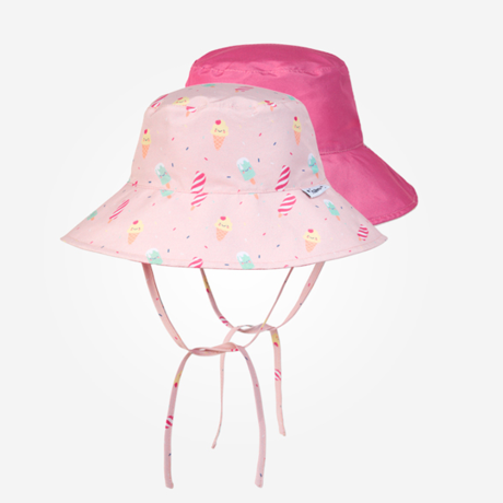 ¡Nuevo! Gorro Solar Reversible Helados+50UV