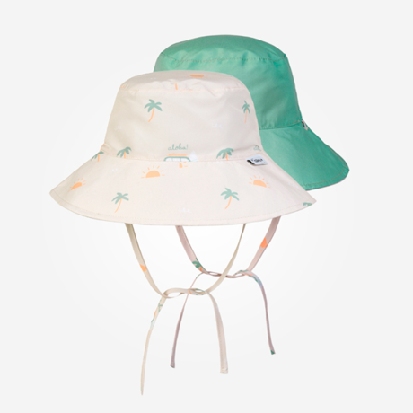¡Nuevo! Gorro Solar Reversible Aloha +50UV