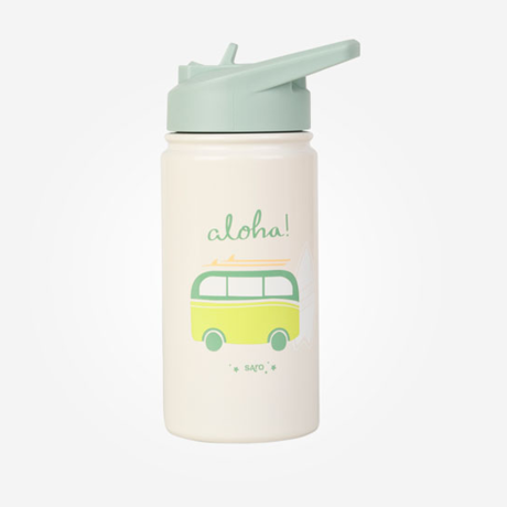 Botella Térmica con Pajita Aloha 350ml Saro