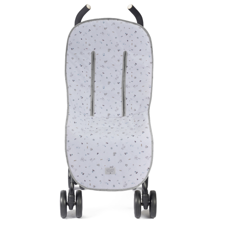 Colchoneta Silla de Paseo Reversible Uzturre Benjamín Gris
