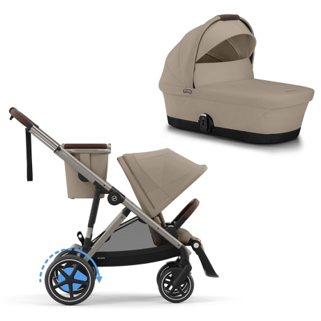 Cochecito 2 piezas e-Gazelle S Cybex