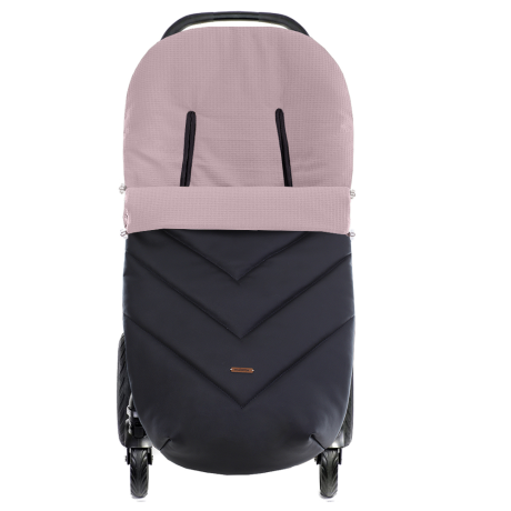 Saco de Silla Bebé Uzturre Olimpia Negro Rosa
