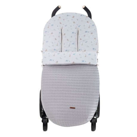 Saco de Silla Bebé Uzturre Safari Gris 