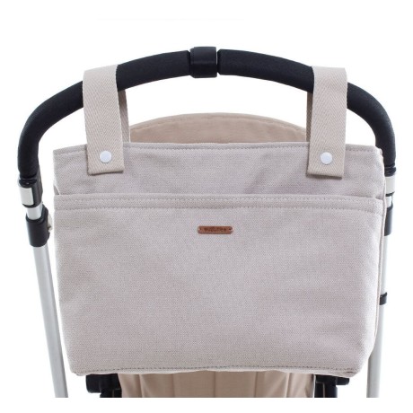 Bolso Talega Uzturre Midi MA Camille Piedra