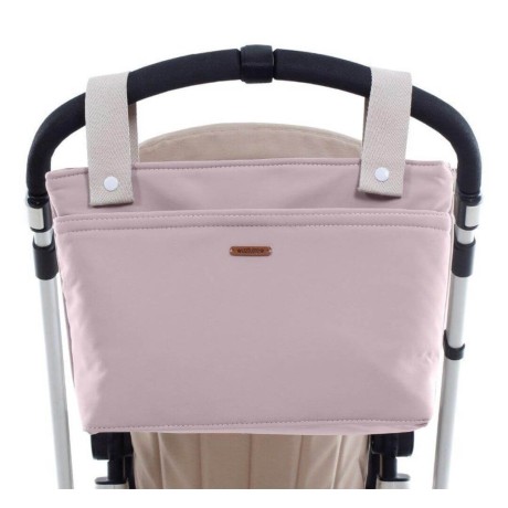 Bolso Talega Uzturre MA Midi Neopreno Rosa Nude