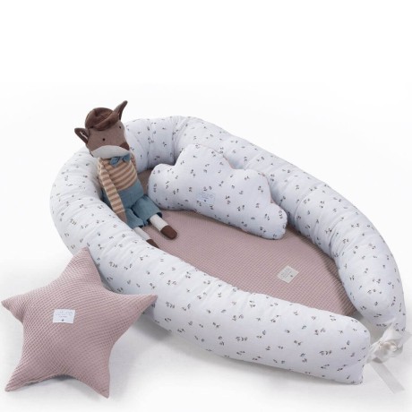 Nido Colecho Bebé Uzturre Bruna Rosa