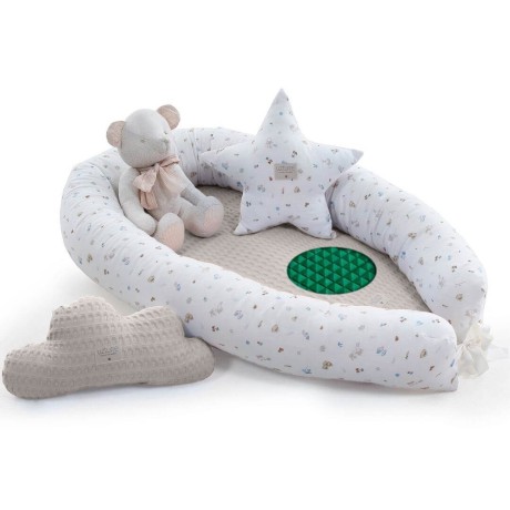 Nido Colecho Bebé Uzturre Lemur Benjamin Piedra