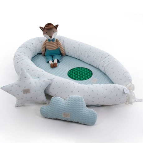 Nido Colecho Bebé Uzturre Lemur Renata Menta