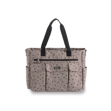 Bolso Silla Pirulos XL + Cambiador Denim 481 Stars 320