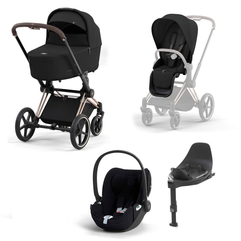 Cochecito de 3 Piezas Cybex Priam con Base T