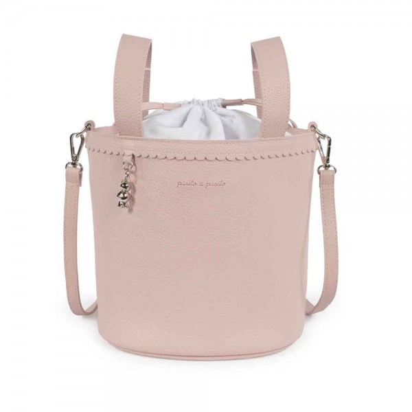 Bolsa Bucket Icon Rose Pasito a Pasito