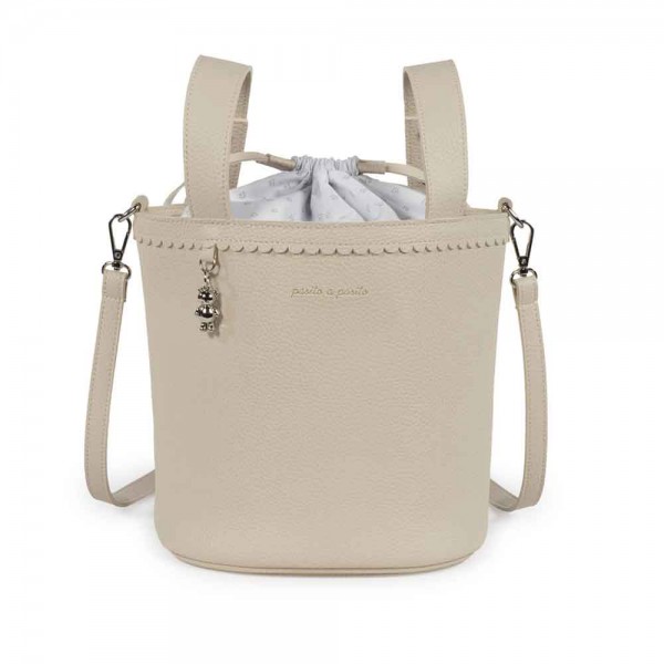 Bolsa Bucket Icon Cream Pasito a Pasito