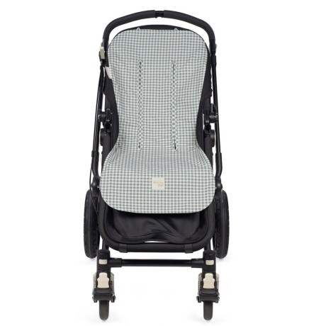 Colchoneta silla bebé Walking Mum I Love Vichy Verde