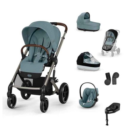 ¡Pack estrella! Cochecito Balios S Lux + Cloud G + Base G + Plástico Lluvia + Adaptadores Cybex
