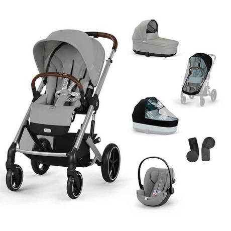 ¡Pack estrella! Cochecito Balios S Lux + Cloud G + Plástico Lluvia + Adaptadores Cybex
