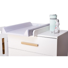 Comoda con Cambiador Veneto Ikid Blanco/Natural