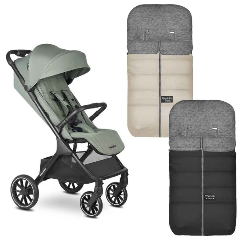 Silla de Paseo Jackey 2 XL Easywalker + Saco