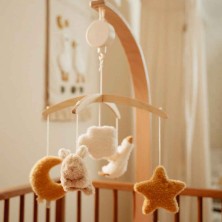 Móvil Musical Newborn Naturals Little Dutch