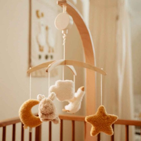 Móvil Musical Newborn Naturals Little Dutch
