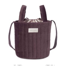 Bolsa Bucket Cherry Velvet Pasito a Pasito