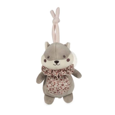 Peluche Musical Ardilla Cherry Flores de Pasito a Pasito