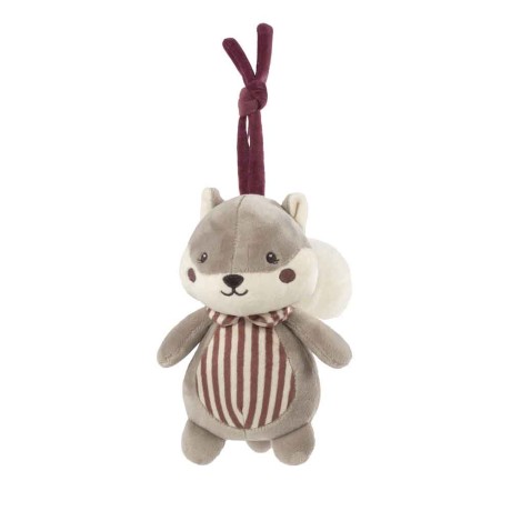 Peluche Musical Ardilla Cherry Rayas Pasito a Pasito