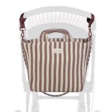 Bolsa Canastilla Cherry Rayas de Pasito a Pasito