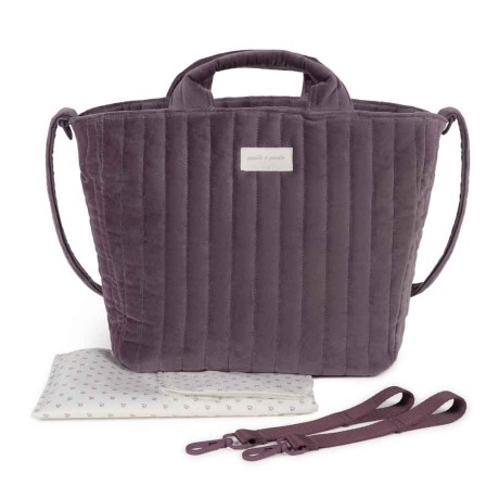 Bolsa Canastilla Cherry Velvet Pasito a Pasito